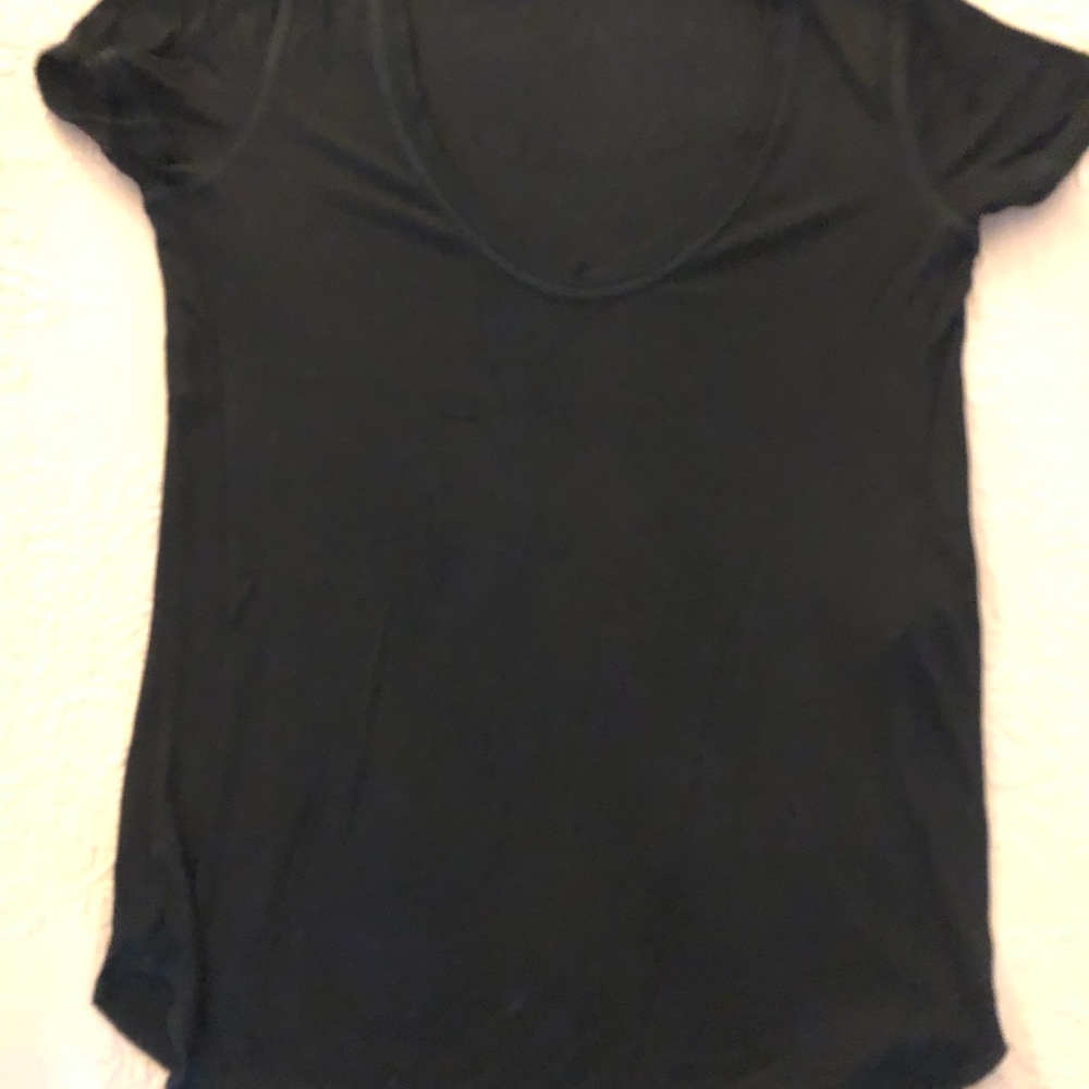 Zara Black Short Sleeve Tee
